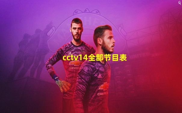 cctv14全部节目表