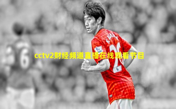 cctv2财经频道直播在线观看节目